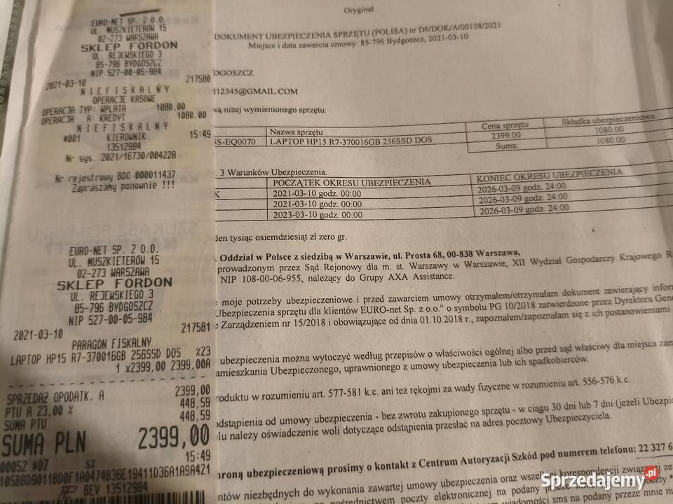 Laptop HP 156 16GB kujawsko-pomorskie Bydgoszcz