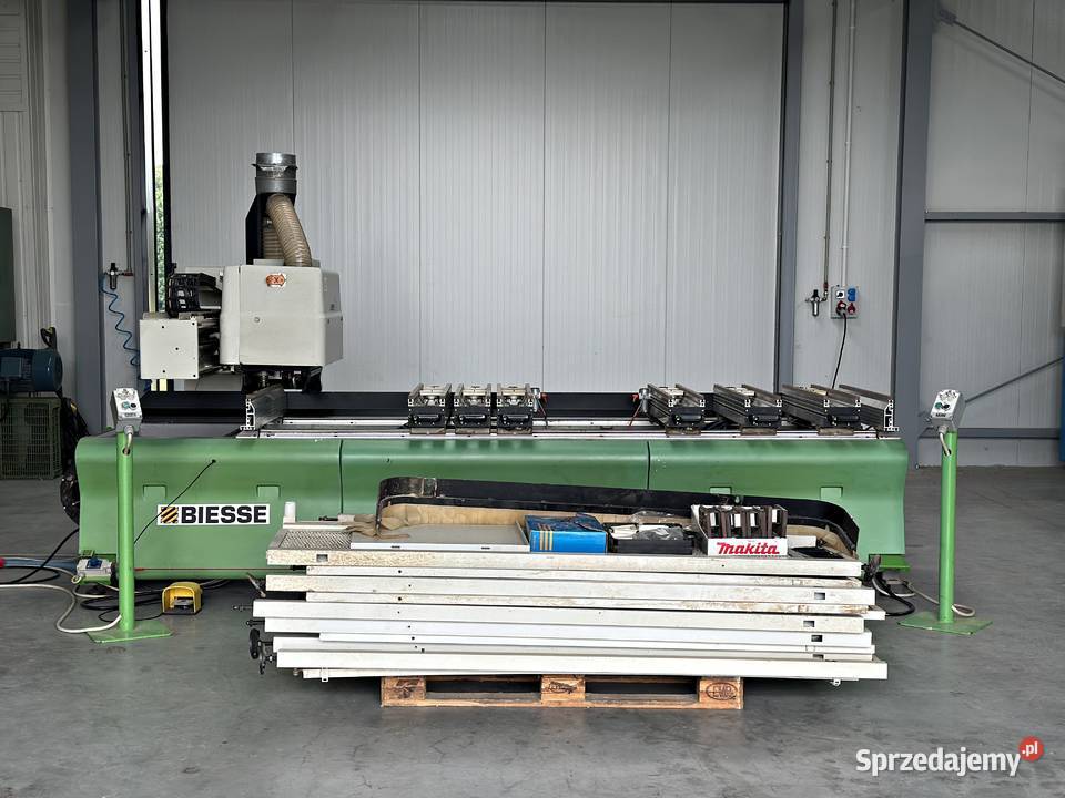 Centrum obróbcze CNC BIESSE ROVER 20 3osiowe lubelskie Łabuńki Pierwsze