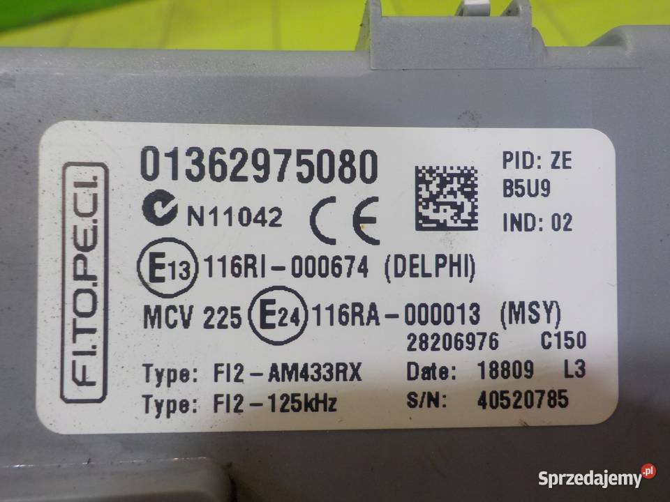 PEUGEOT BIPPER 14 B 09r VAN modul skrzynka Suków