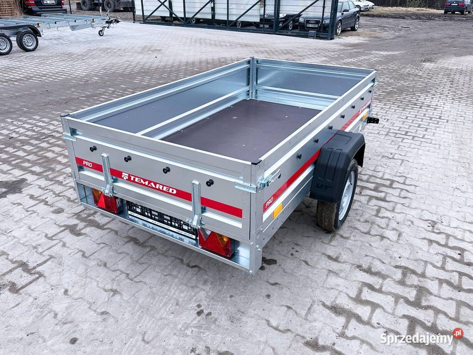 Przyczepka samochodowa 231x126 Temared PRO 2312 burtowe Do samochodów osobowych wielkopolskie Poznań