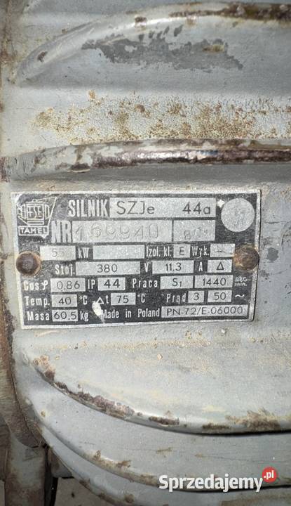Sprzedam silnik 55 KW