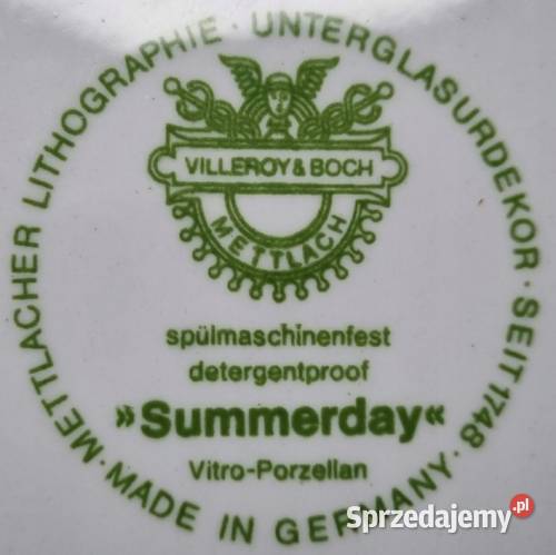VILLEROY BOCH Summerday Filiżanka ze spodkiem zachodniopomorskie Koszalin