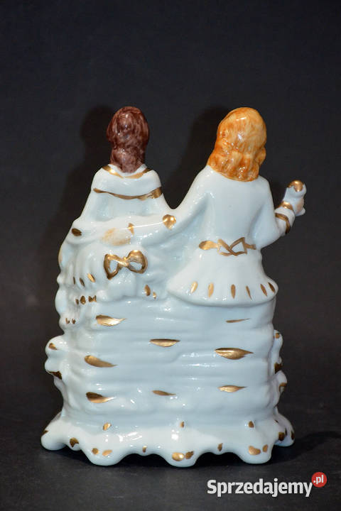 Porcelana Roceram figurka pary 11x15x17 Środa Wielkopolska