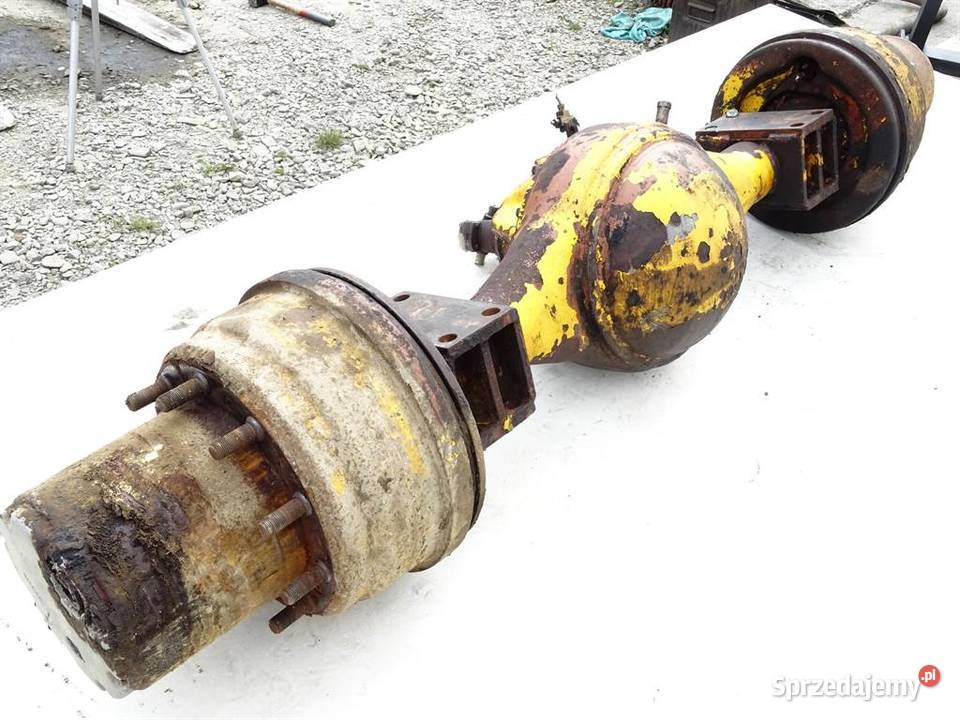 MOST TYŁ DYFER HANOMAG KOPARKA