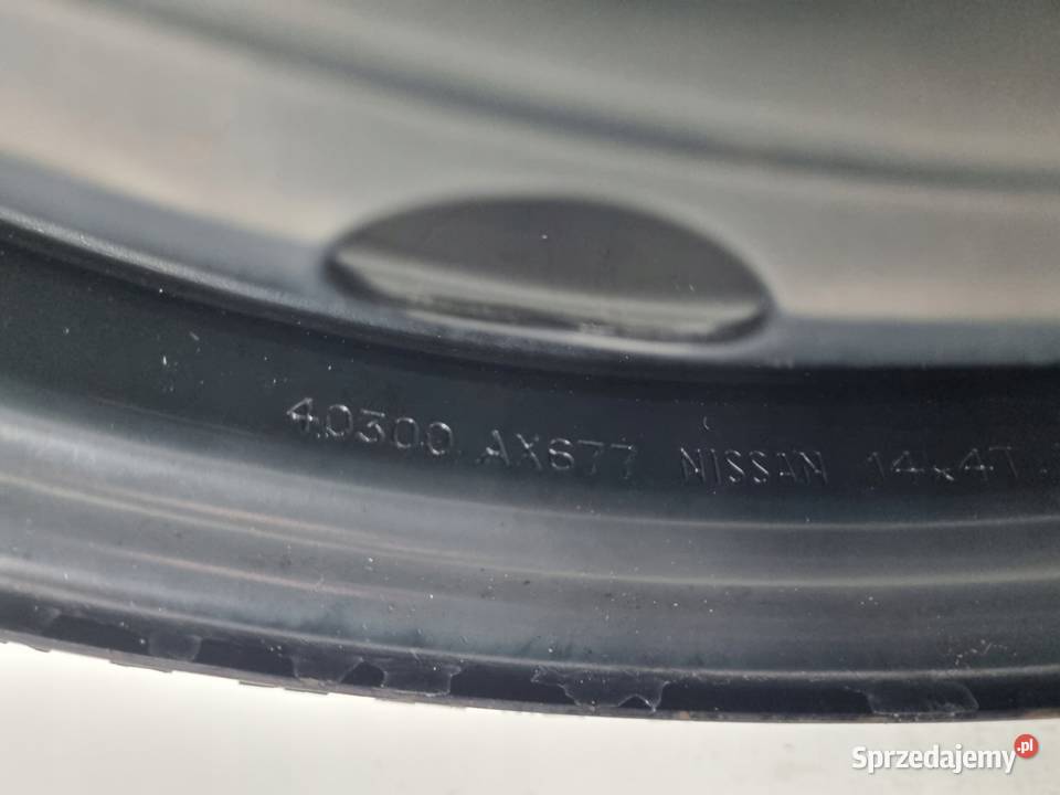 KOŁO DOJAZDOWE ZAPASOWE Nissan Micra K12 Note lubelskie Chełm