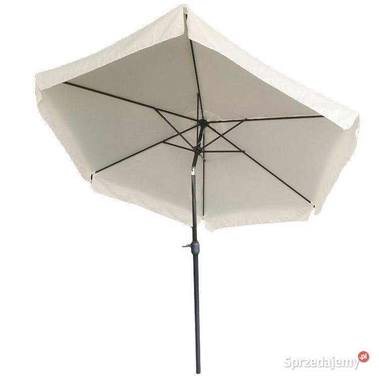 Parasol ogrodowy z korbką skośny składany 300 podlaskie Bielsk Podlaski