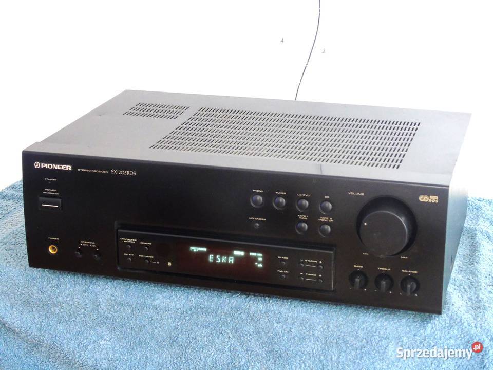 Japoński amplituner Pioneer SX205 RDS sprawny Jasło