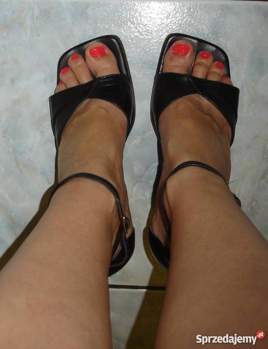 Skórzanewiosenno letnie sandały damskie firmy małopolskie Bochnia