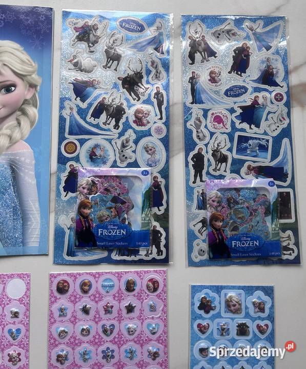 Disney Kraina Lodu Frozen kolorowanka naklejki Wrocław