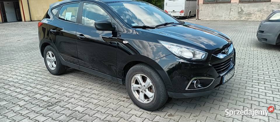 Hyundai ix35 17 CRDI 2013 czarny welurowa tapicerka Chełm