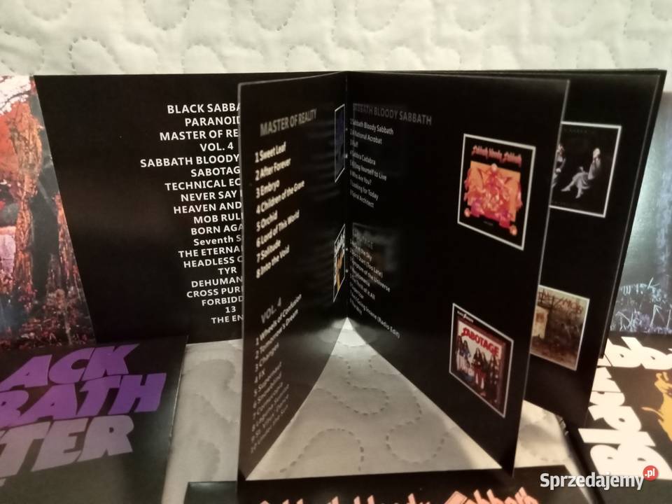 Black Sabbath Box 22 CD 1 BD Nowy 3 i więcej mazowieckie Ząbki