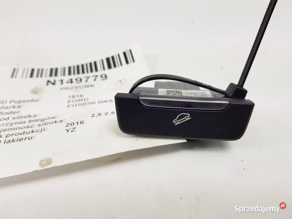 PRZYCISK FORD FUSION MK5 HG9T13D734AAW kujawsko-pomorskie Lipno sprzedam
