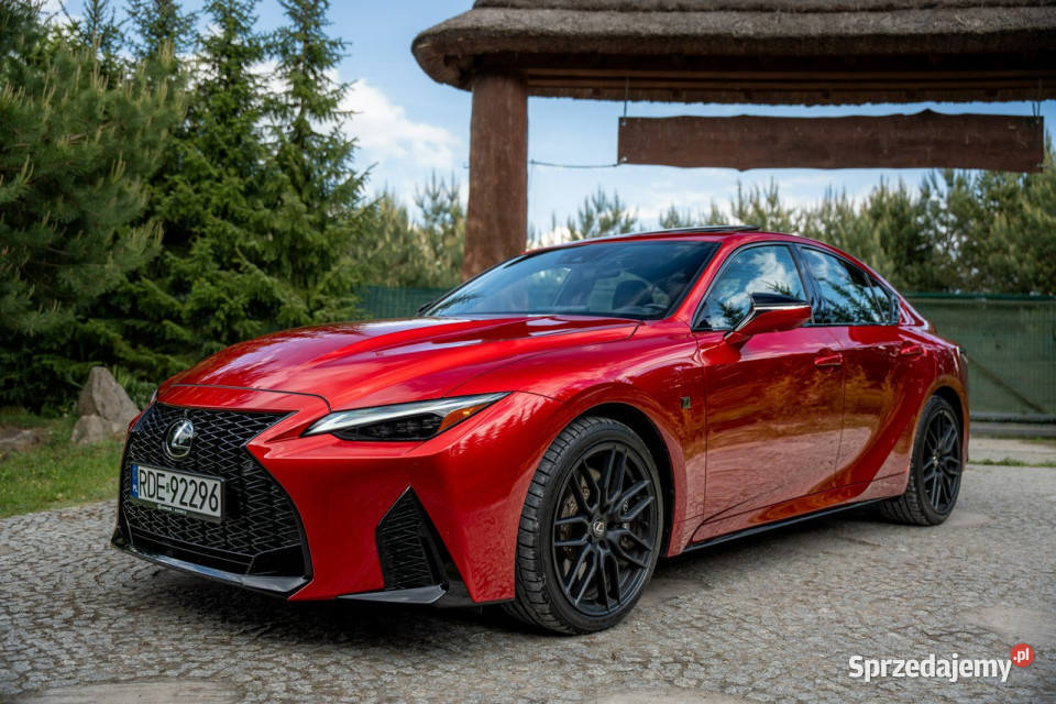 Lexus IS 500 FSPORT PERFORMANCE 50 V8 472HP Zarejestrowany w Polsce