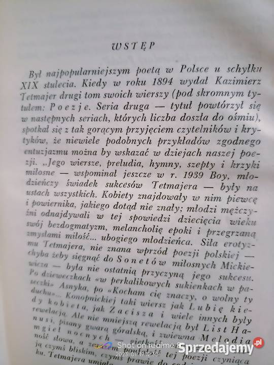 Poezje wiersze księgarnia Praga Warszawa antyki
