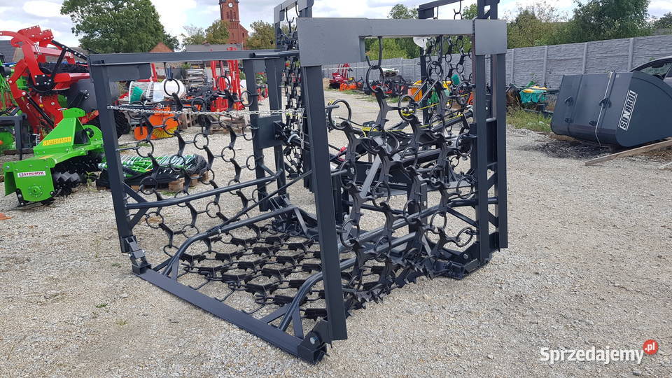 Włóka łąkowo polowa hydrauliczna Metal Technik nieuszkodzony Płock