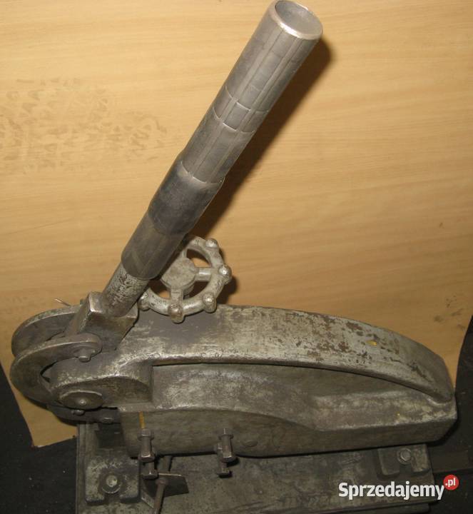 Gilotyna ręczna nożyce do blachy