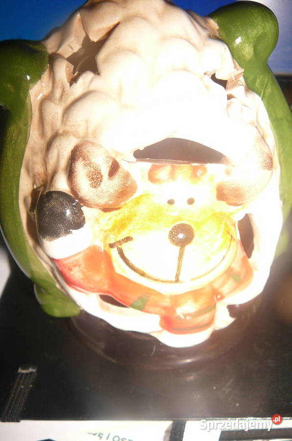 Ceramiczny renifer podświetlany Nowy dolnośląskie Wrocław sprzedam