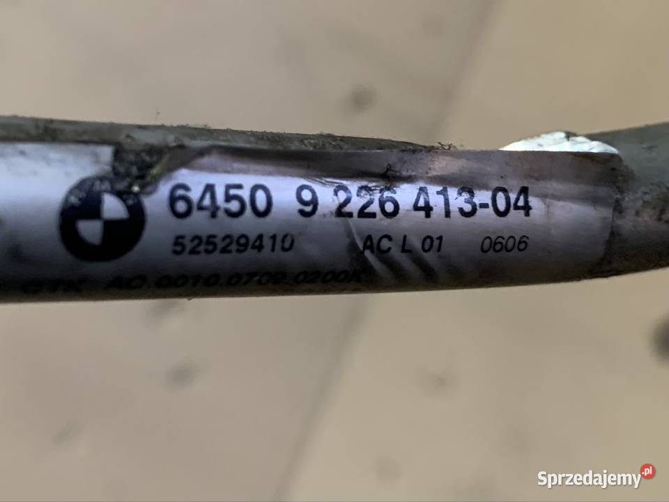 9226413 przewód Rurka klimatyzacji bmw x1 e84 Motoryzacja Szczecin