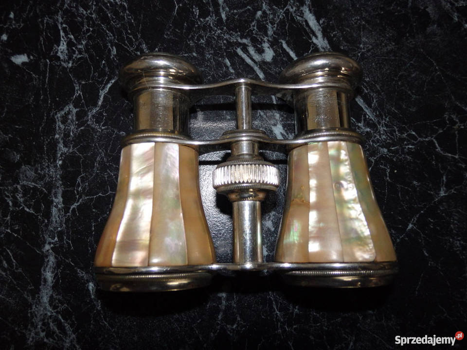 Stara lornetka teatralna masa perłowa łódzkie Łódź