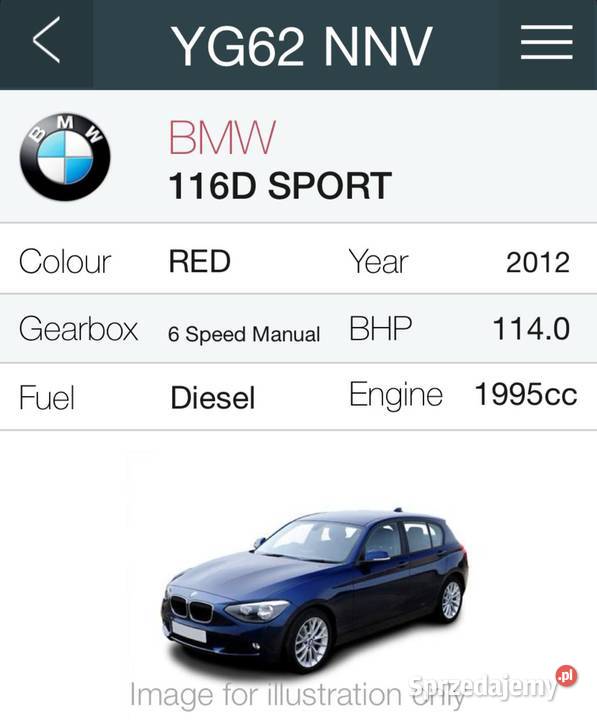 Bmw 1 f20 ANGLIK 4/5 Mroczeń