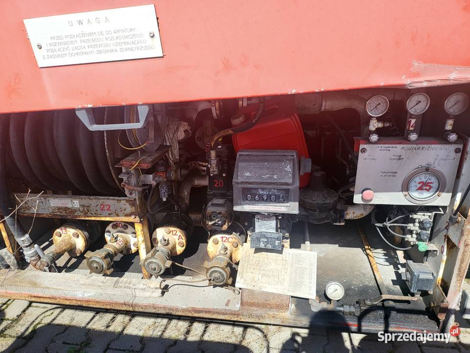 Cysterna DROMECH do gazu LPG Turek