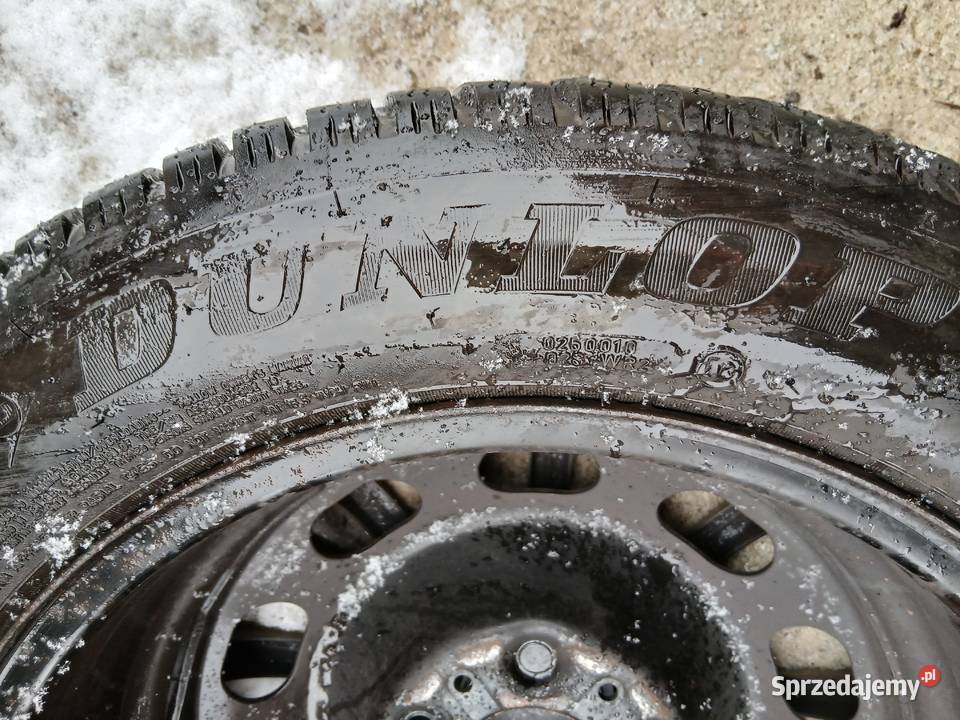 4x OPONY ZIMOWE 20555R16 Dunlop Winter Sport 6mm Szczerbice