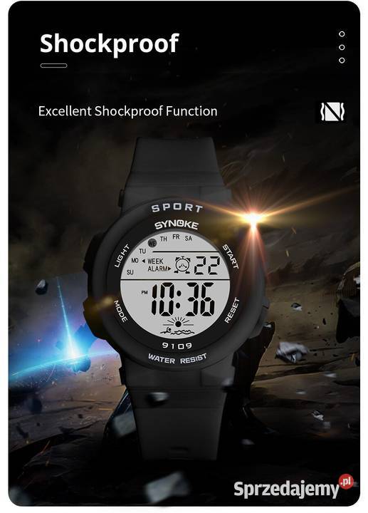 Zegarek cyfrowy Synoke elektroniczny damski sprzedam
