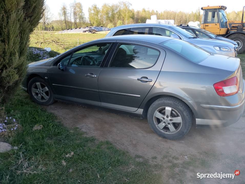Peugeot 407 diesel sedan podlaskie Krasnopol