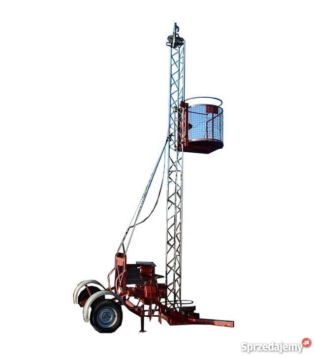 Wyciąg winda budowlana ALOYS ZEPPENFELD AZO LS Warszawa