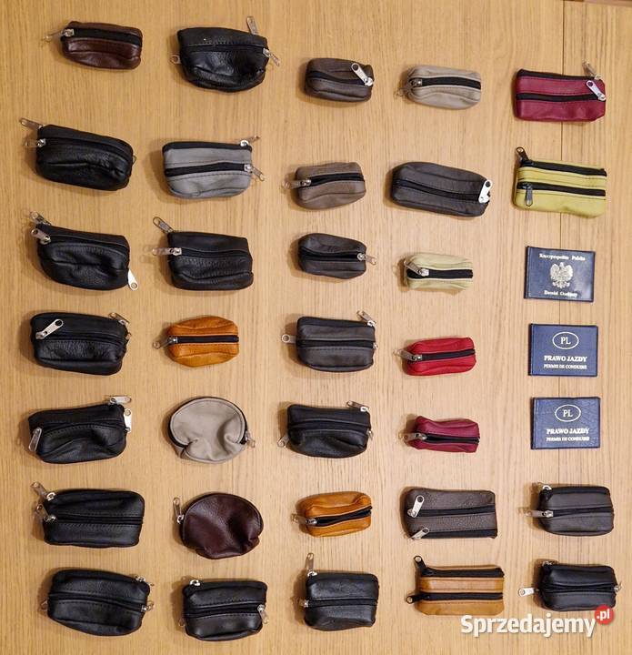 Wyprzedaż HURT portfele etui torebki 369 sztuk Warszawa