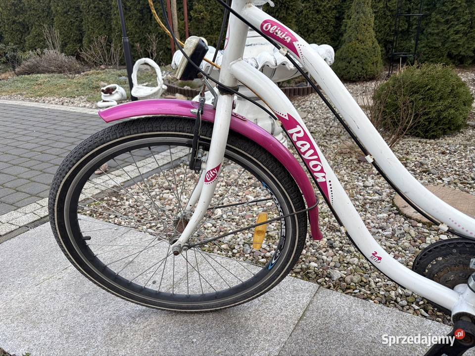 Rower dziewczęcy rayon 24