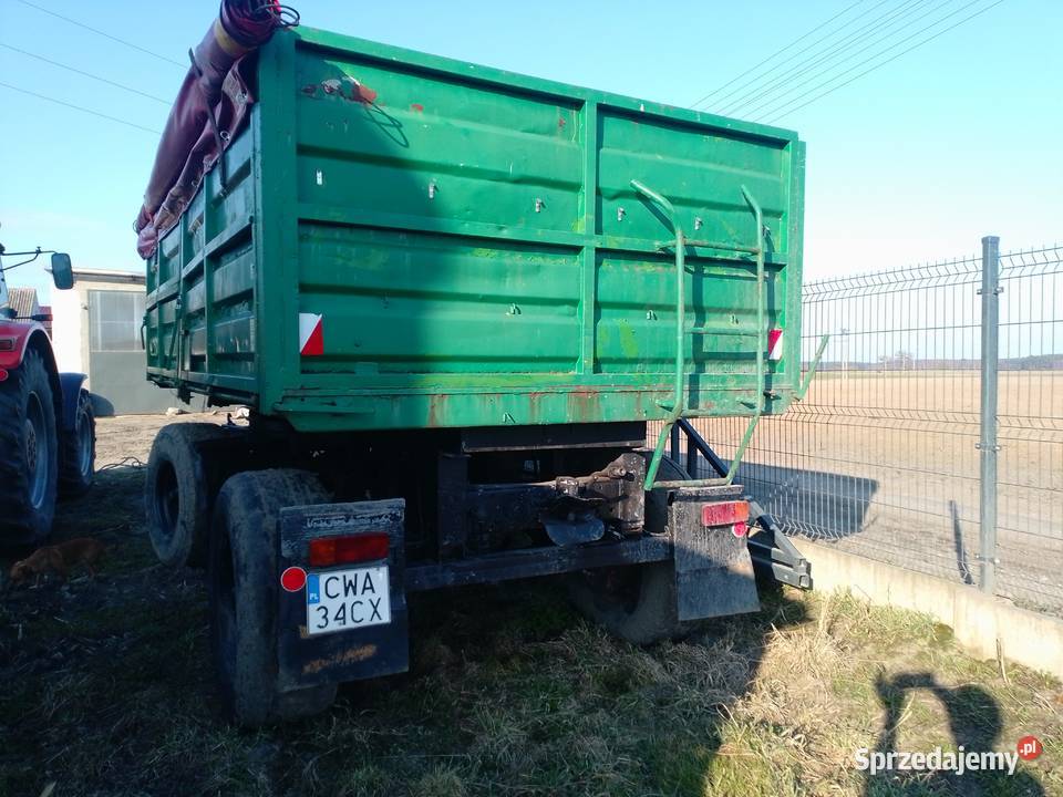 Przyczepa czeszka 1713 panav nie hl 13tonowa Przyczepy rolnicze Wąbrzeźno
