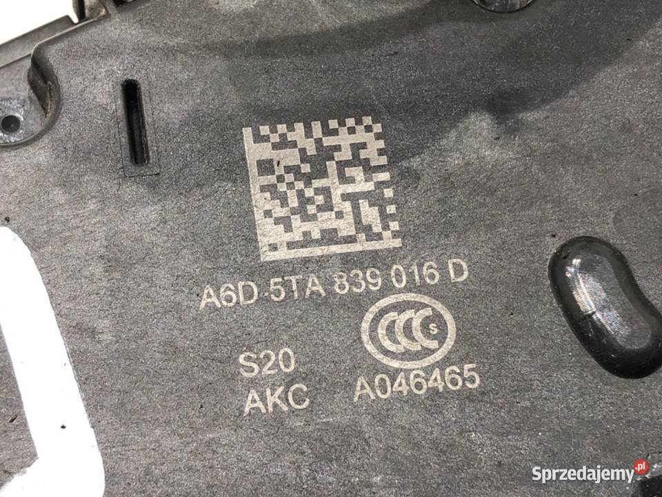 ZAMEK DRZWI PRAWY TYŁ SEAT ATECA SUV 5TA839016D podkarpackie