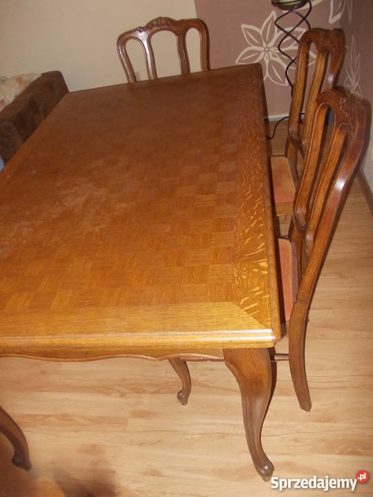 SPRZEDAM STÓŁ Z KRZESŁAMI LUDWIK XVI sprzedam