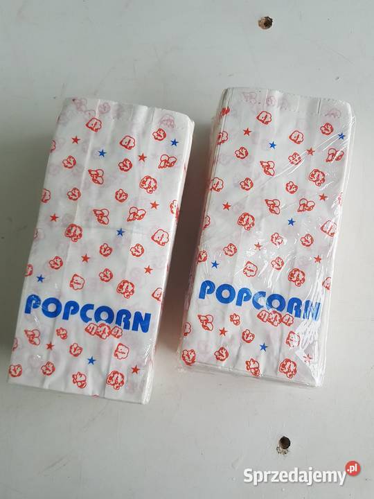Torebka opakowanie na popcorn małe 200 Dom i Ogród Rybnik