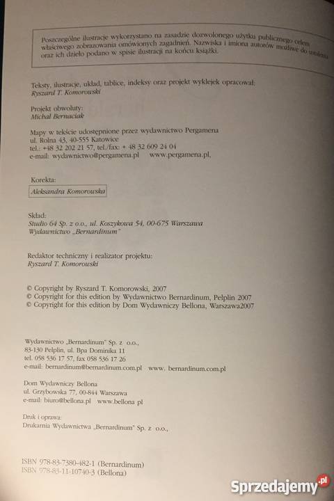 Ilustrowany przewodnik heraldyczny RTKomorowski wielkopolskie