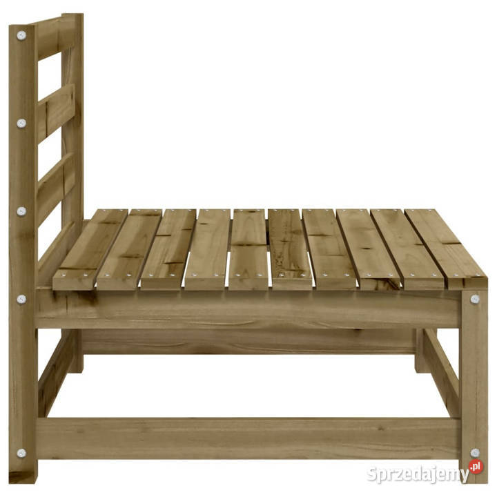 Ogrodowa sofa 70x70x67 impregnowana sosna Krzesła ogrodowe Warszawa