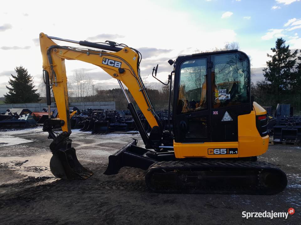 JCB 65R1 2015R KOPARKA GĄSIENICOWA 6 TON CAT