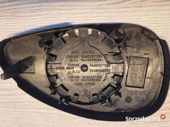 Wkład lusterka Citroen C4 I 20042010 Strona Lewa Kwilcz