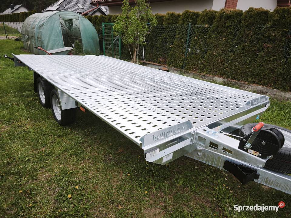 laweta przyczepa plaska MARS 450 x 210 Morawica sprzedam