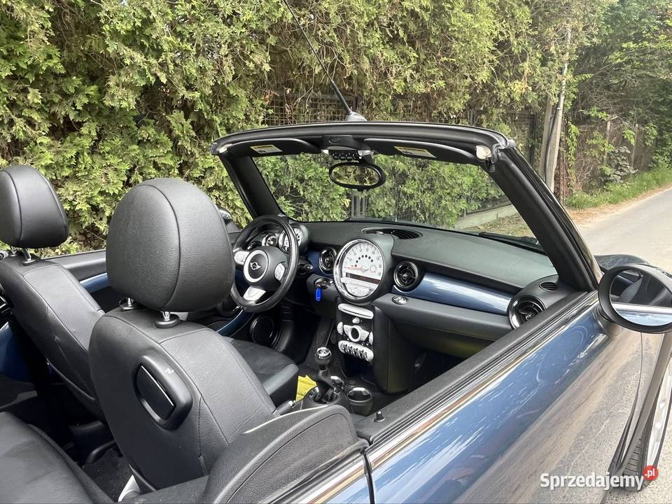 Mini Cooper Cabrio 16 benzyna manual 2010 Rok produkcji 2010 Łomianki