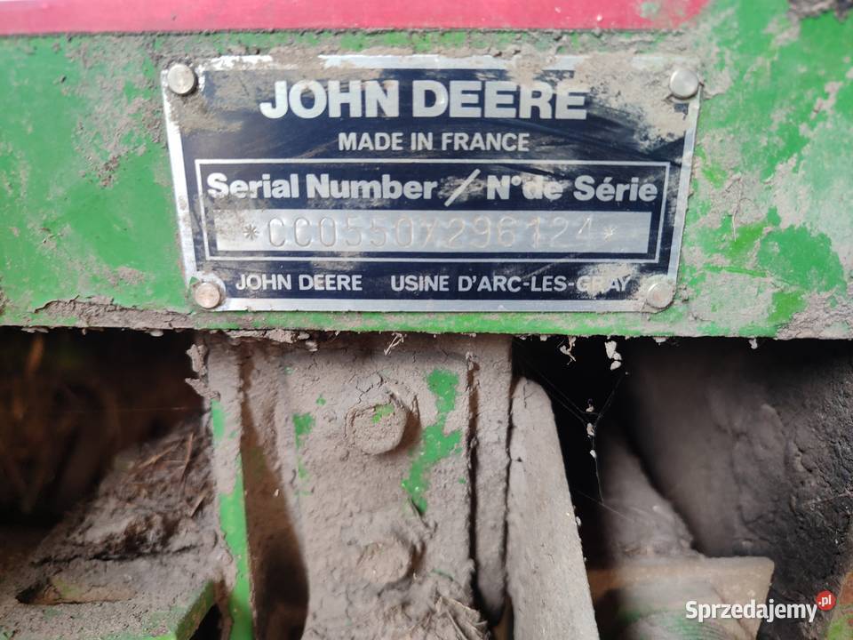 Prasa John Deere 550 szeroki podbierak John Deere Jonnik