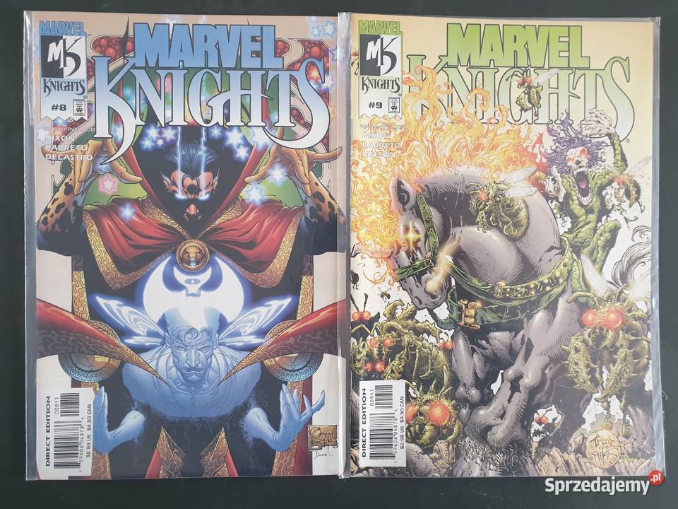 Marvel Knights 7 komiksów Marvel USA Gdynia