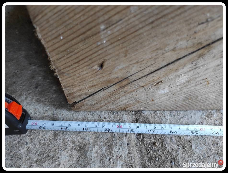 Schody drewniane na podwyższenie półpiętro 70 Płock sprzedam