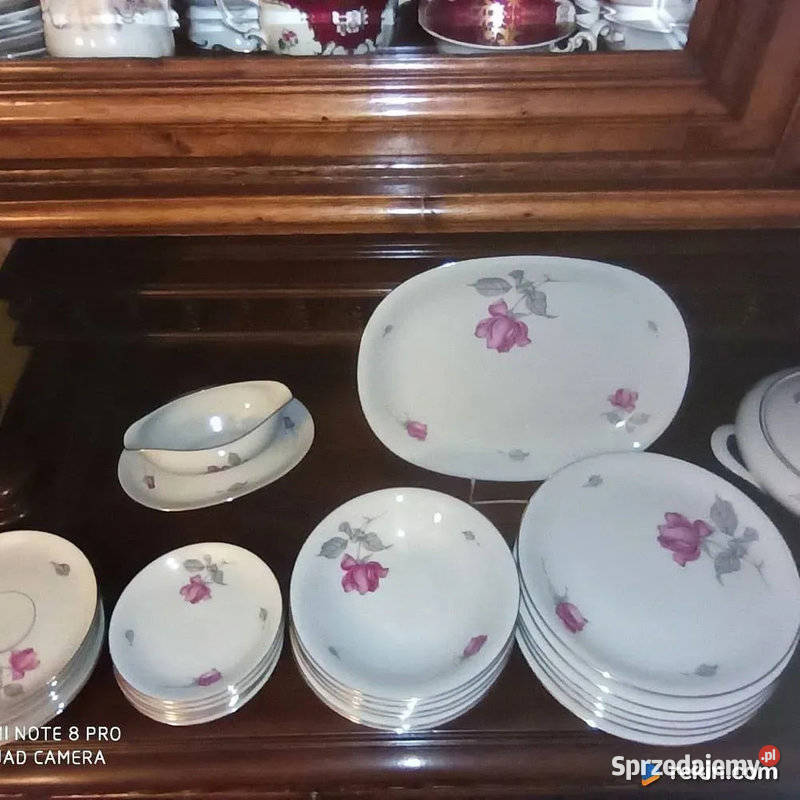 Serwis obiadowy z bilionówkami i talerzami do Porcelana i szkło pomorskie