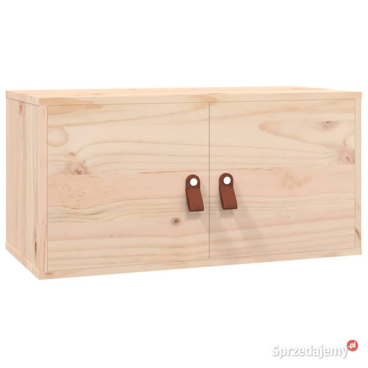 Szafki ścienne 2 60x30x30 lite drewno sosnowe Dom i Ogród Warszawa