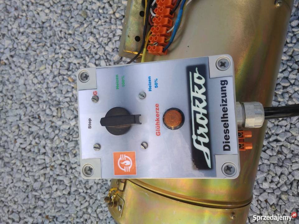 Nagrzewnica spalinowa olejowa na ropę Webasto Lubin