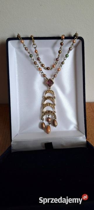 Sprzedam korale z piękną zawieszką Lublin