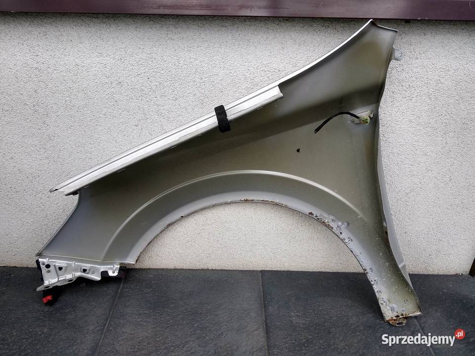 Opel Astra H błotnik przedni lewy srebrny Z157 osobowe Sieradz sprzedam