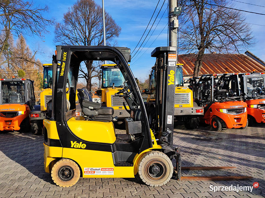wózek widłowy Yale GLP16VX LPG 16 t triplex 43 m